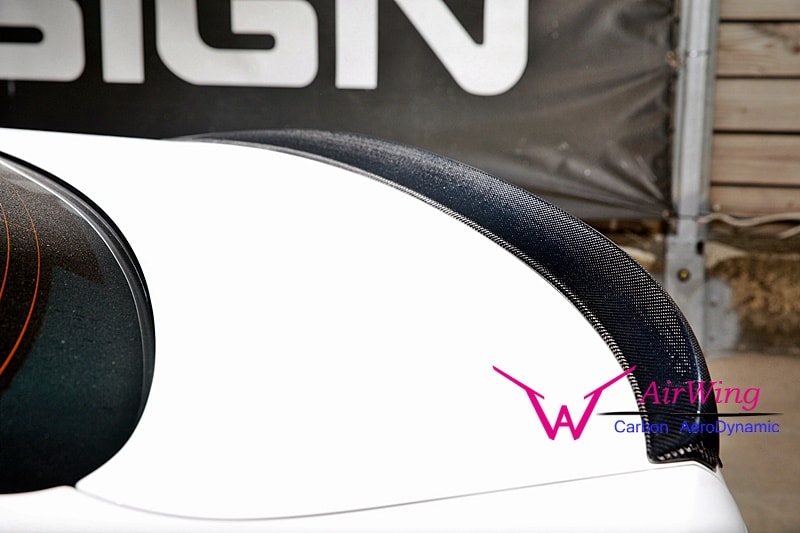 W213 - Future-Design style Carbon Trunk Spoiler 04